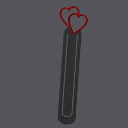 Woven Hearts - Bookmark v3