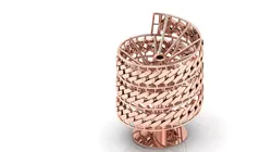 12 MM New MIAMI CUBAN LINK PONG SET FOR BRACELET OR NECKLACE