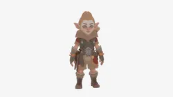 Adventurous Nimble Gnome Hunter Female in World of Style