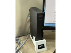 Argon V5 vertical stand with display for Raspberry Pi 5