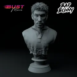 Bad Bunny DtMF Edition Premium 3D Bust STL
