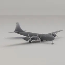 Boeing B-29 Superfortress Bomber United States WWII 1943 3D Print Model in Vehicle 611939