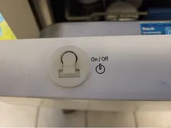 Bosch dishwasher pushbutton (alternate to P/N 00424673)