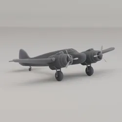 Bristol Beaufighter Night Fighter United Kingdom WWII 1940 3D Print Model in Vehicle 612053