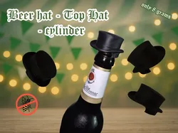 Cilindro - Tapa de botella de cerveza - Tapa de botella de cerveza - Modelo de impresión 3D gratuito