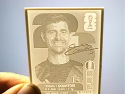 Cromo en 3D Thibout Courtois (Album Panini 2026) - Modelo de impresión 3D gratuito