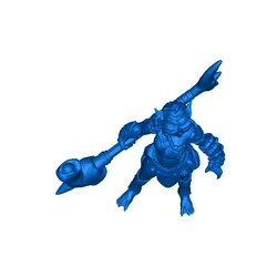 Free Characters & Creatures STL Download - tritonwarriorby art _crazy69