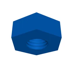 Gratis Tools & Spare Parts STL indir - m5 moer - SpanglerThings