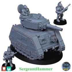 "Hedgehog" Medium tank