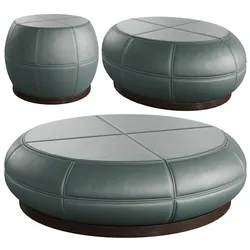 Helios Coffee Table Set 3 Models Liaigre Style