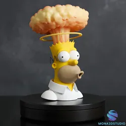 Homer Simpson Nuke Head 3D Printable STL 3D Print Model in Toys 611192