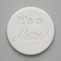 It's a Match Cookie Cutter - Matchstick Valentine's Day Love Cookie Stamp