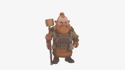 Jovial Portly Dwarf Brewer World of Style Detailed