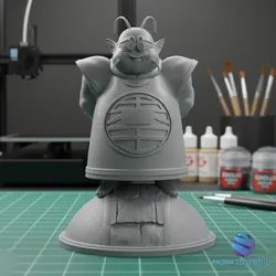 King Kai Full Figure 3D STL Pre-Supported 3D Print Model in Toys 611498