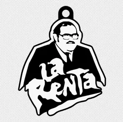 La Renta keychain (reference to the band La Renga Argentina)