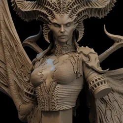 Lilith Bust 3D Print