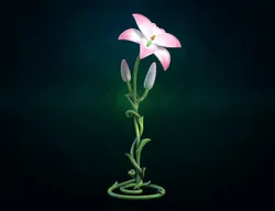 Lily flower Assembly 3D Print Model in Sculpture 610518