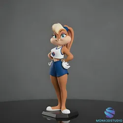 Lola Bunny 3D Printable Model - STL 3D Print Model in Toys 611242