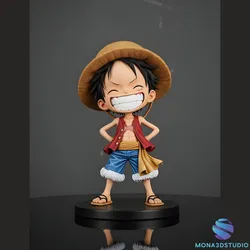 Luffy Chibi STL - 3D Resin Print Model 3D Print Model in Toys 611277