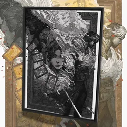 Maelle & Verso Painting - Clair Obscure: Expedition 33 - Collectible 3D STL Lithophane Print