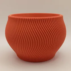 Organic Spiral Plant Pot