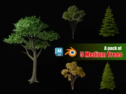 Pine tree combo pack game ready