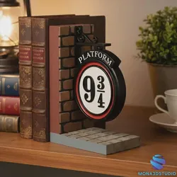 Platform 9 Bookend 3D Print Model 3D Print Model in Decor 611342