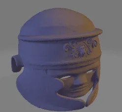 Playmobil Roman Imperial Cavalry Mask Helmet (No Hair)