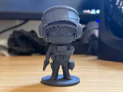 RainbowSixSiege IQ - Modelo de impresión 3D gratuito