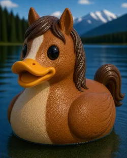 Rubber Duck Horse
