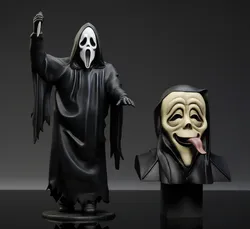 Scream figure Bust 10 CM - CUTTED 3D Print Model in Toys 611981