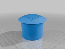 Subaru Impreza resonator plug with mesh for cold air intake mod