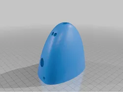 TBS Mojito Walksnail GT nose with pan servo mount