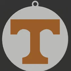 Tennessee Volunteers - Christmas Ornament