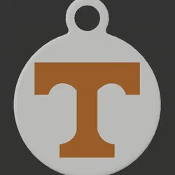 Tennessee Volunteers Keyring