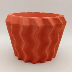 Waves Plant Pot