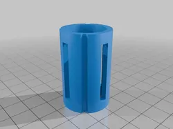 18650 battery to C Cell -w- PVC Flatform Goodies