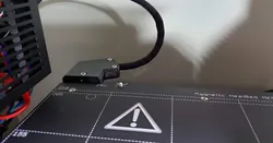 60 degrees heater bed cable cover