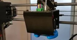 Anycubic I3 MEGA front cover E3D v6