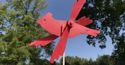Cardinal Wind Spinner Toy