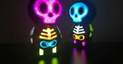 Cute Skull Lamp