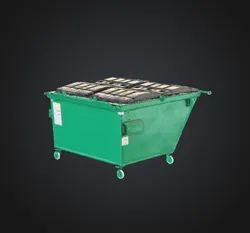 Dumpster on Wheels