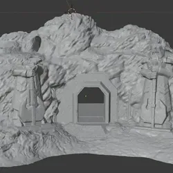 Dwarven Fortress + Statue STL