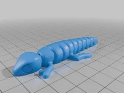 Flexible Articulated Micro Lizard for 6mm K-eyes