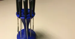 Holder for Harbor Freight mini diamond file set.