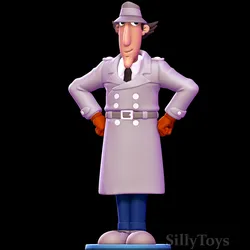 Inspector Gadget 3D Print Model in Man 614741