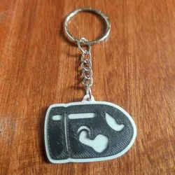 keychain/keychain mario bullet