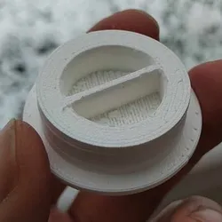 Penny Bank Screw Plug Insert