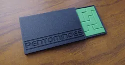 Pentominoes pocket puzzle