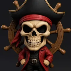 Pirate Skeleton Captain
